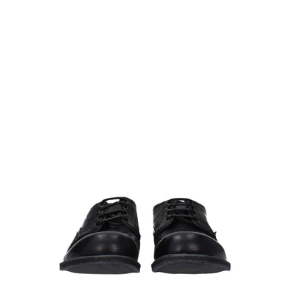 Dolce & Gabbana Black Leather Oxfords & Derby Shoes