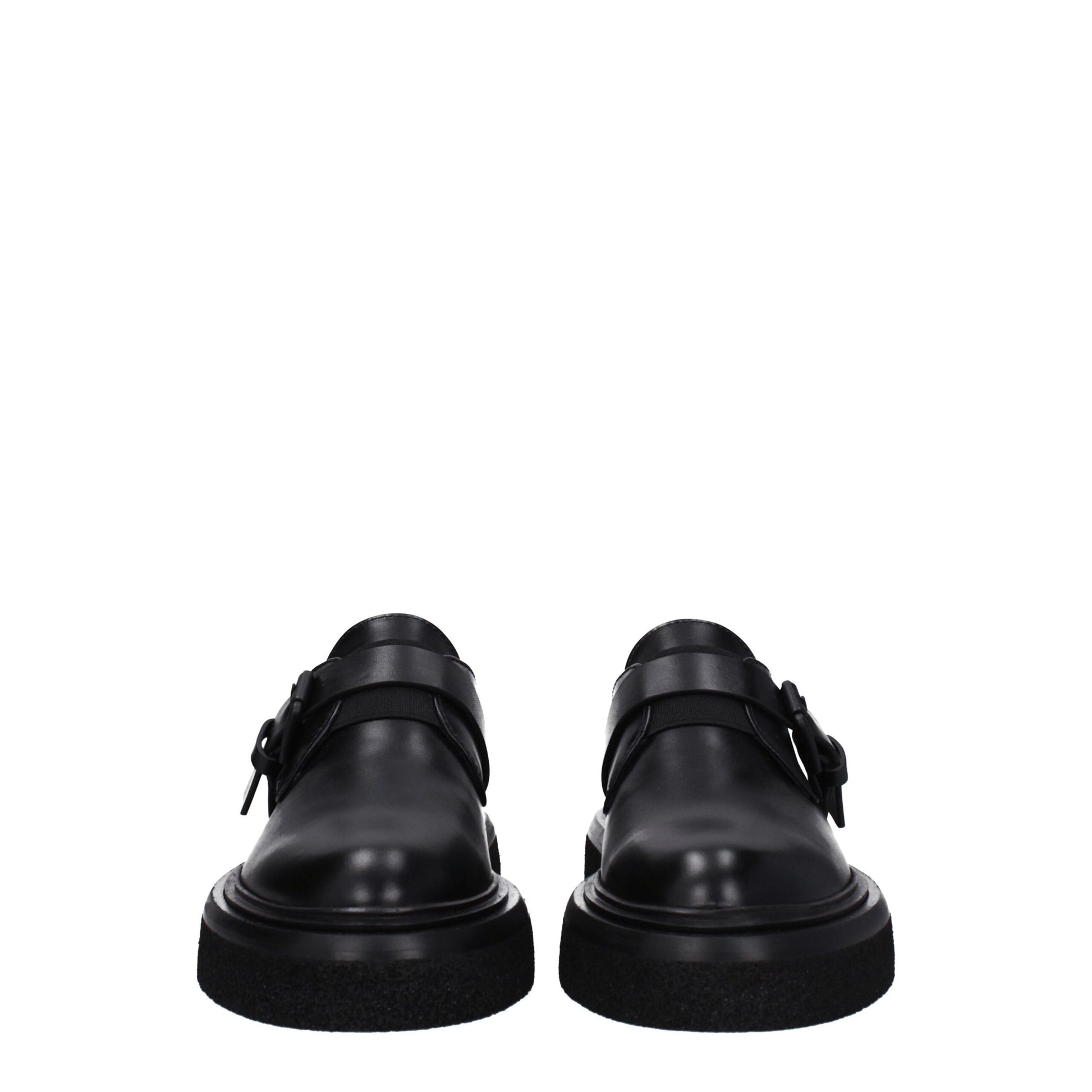 Max Mara Black Leather Oxfords and Derby