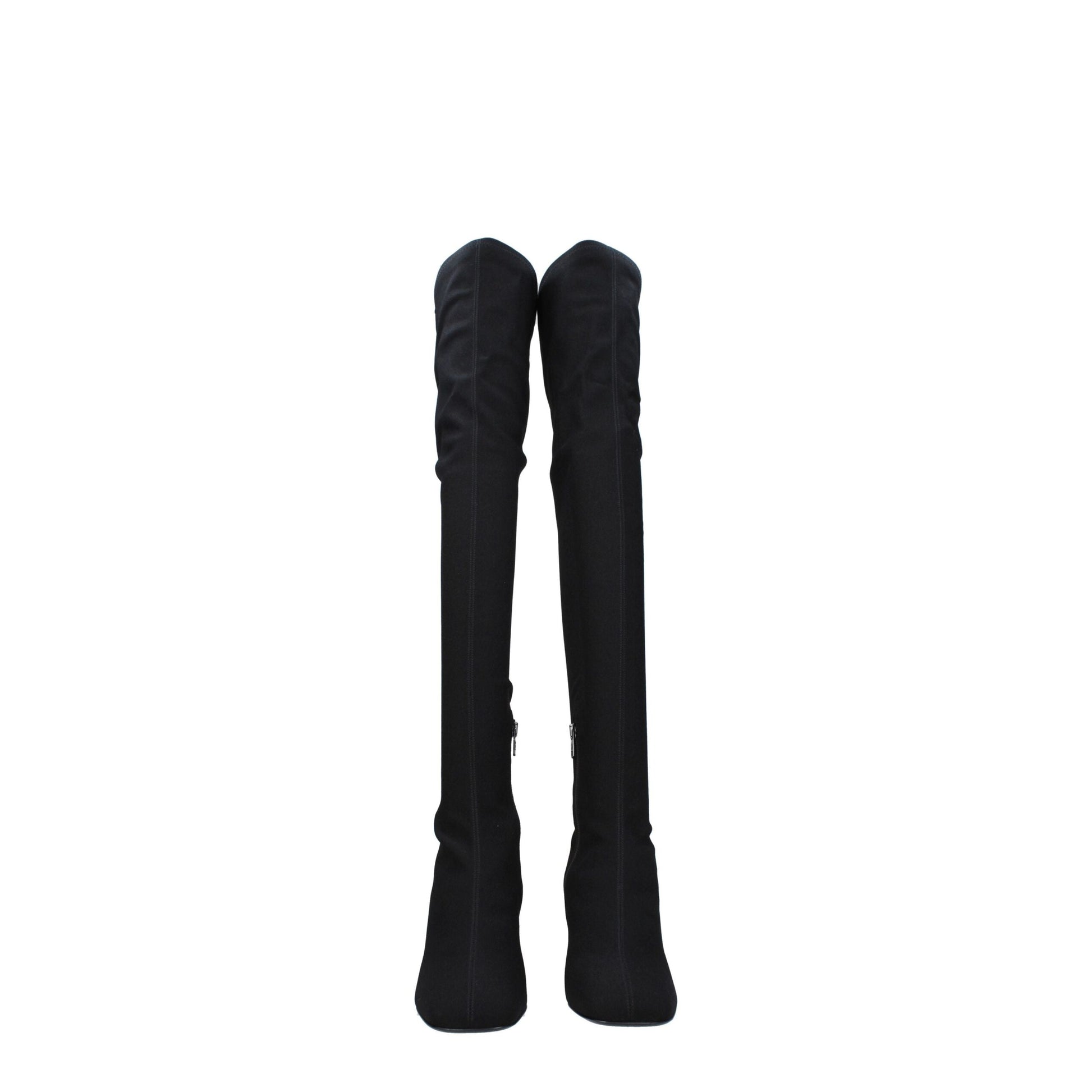 Valentino Garavani Black Fabric Boots