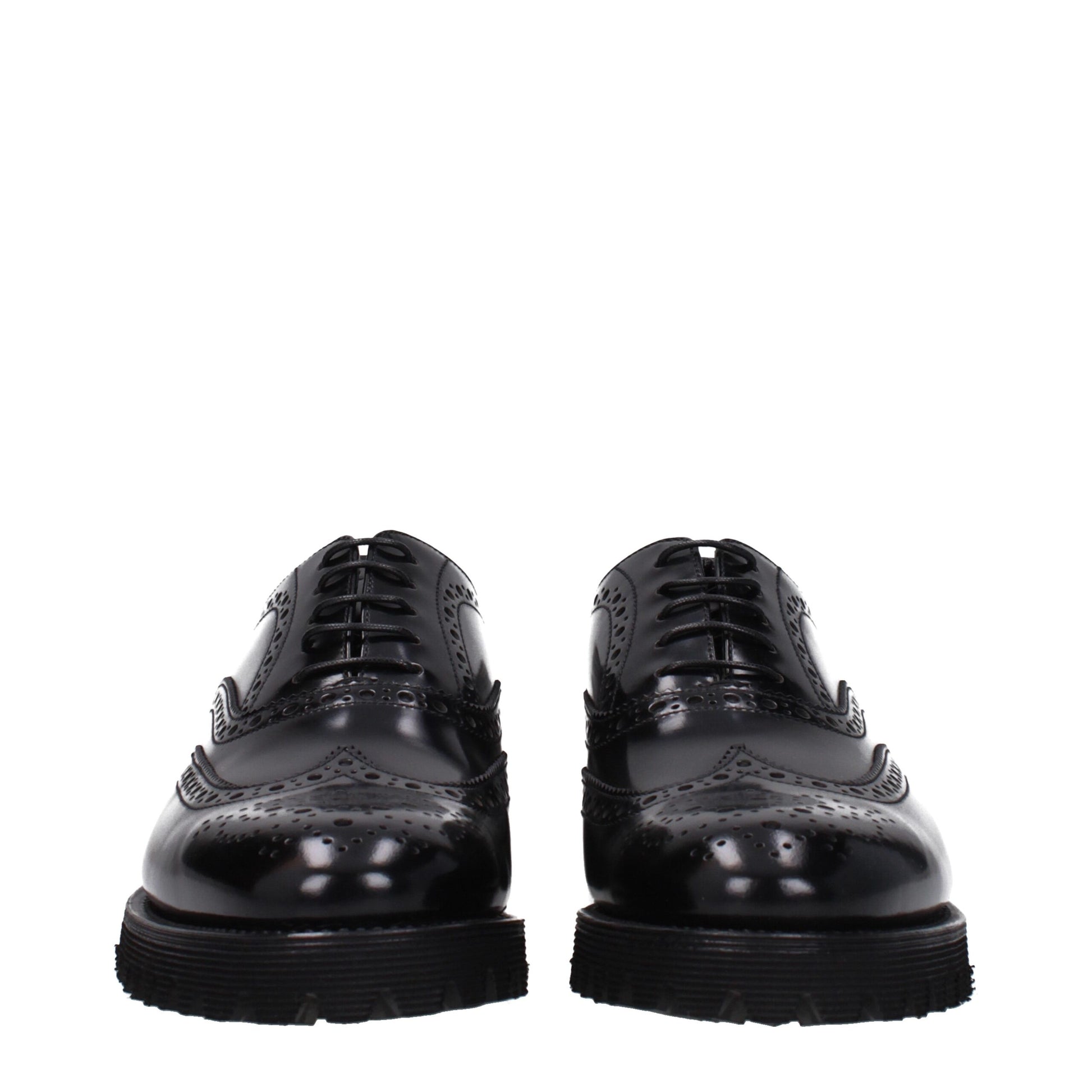 Church's Black Leather Oxfords and Derby