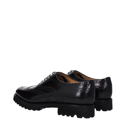 Church's Black Leather Oxfords and Derby