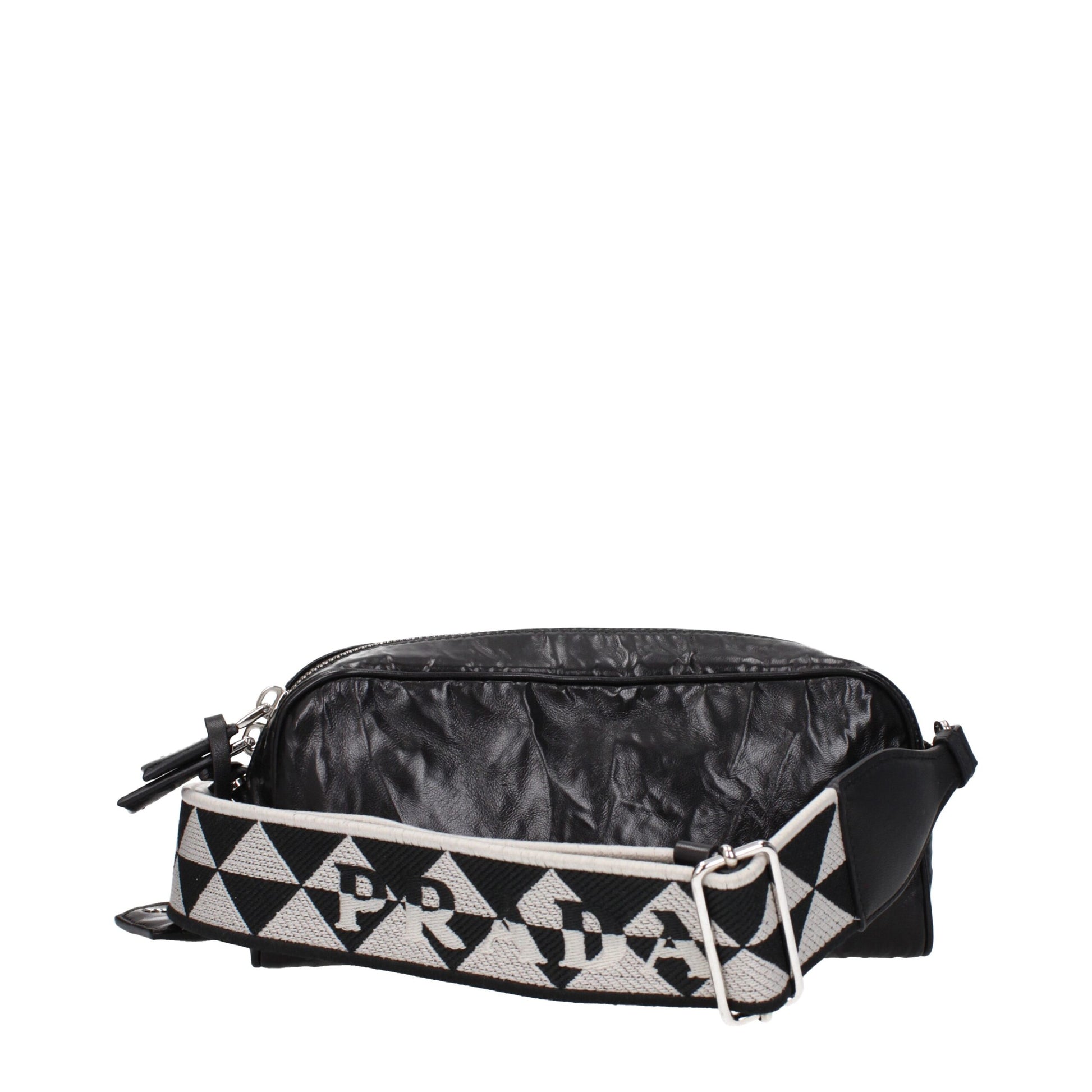Prada Black Leather Crossbody Bag