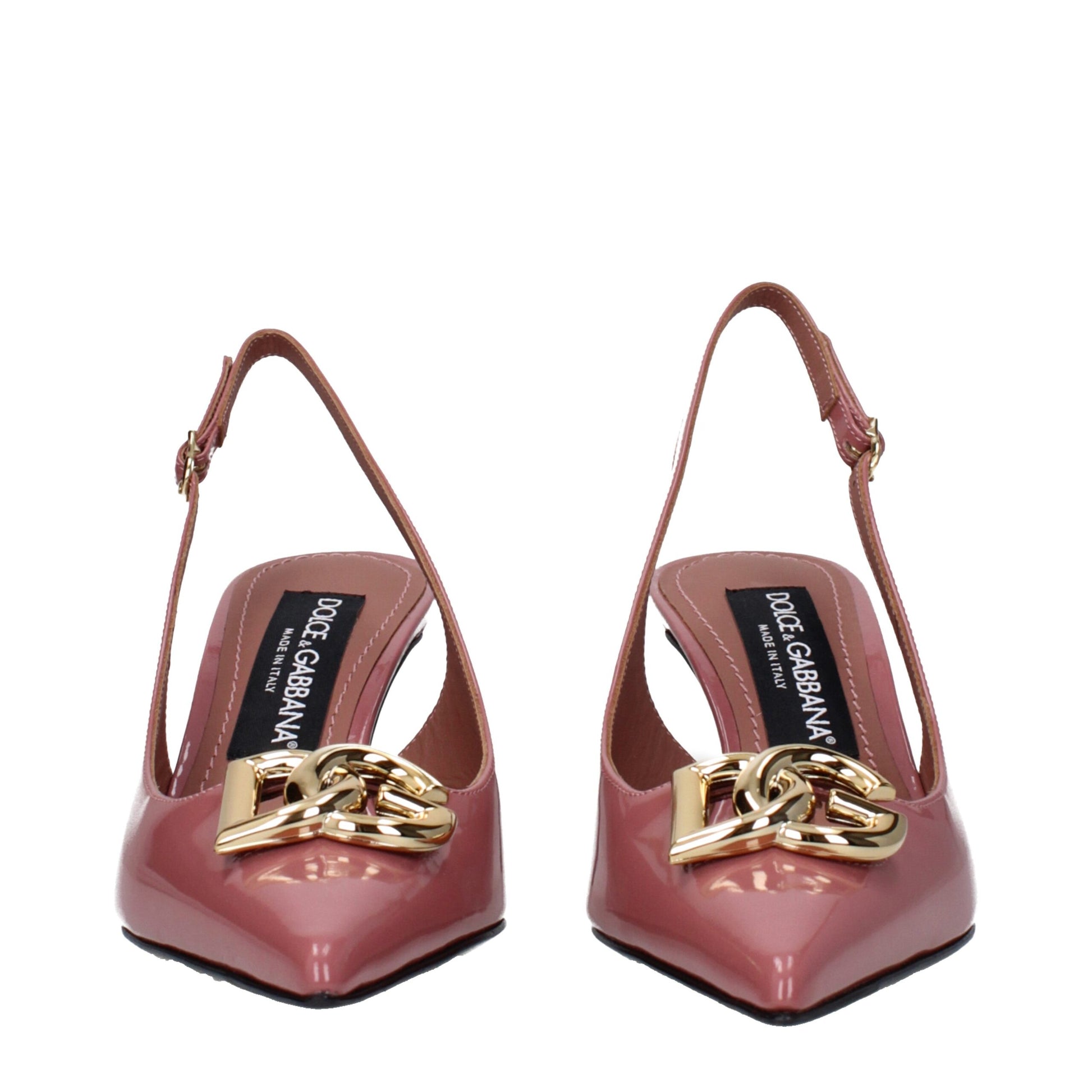 Dolce & Gabbana Pink Leather Sandal