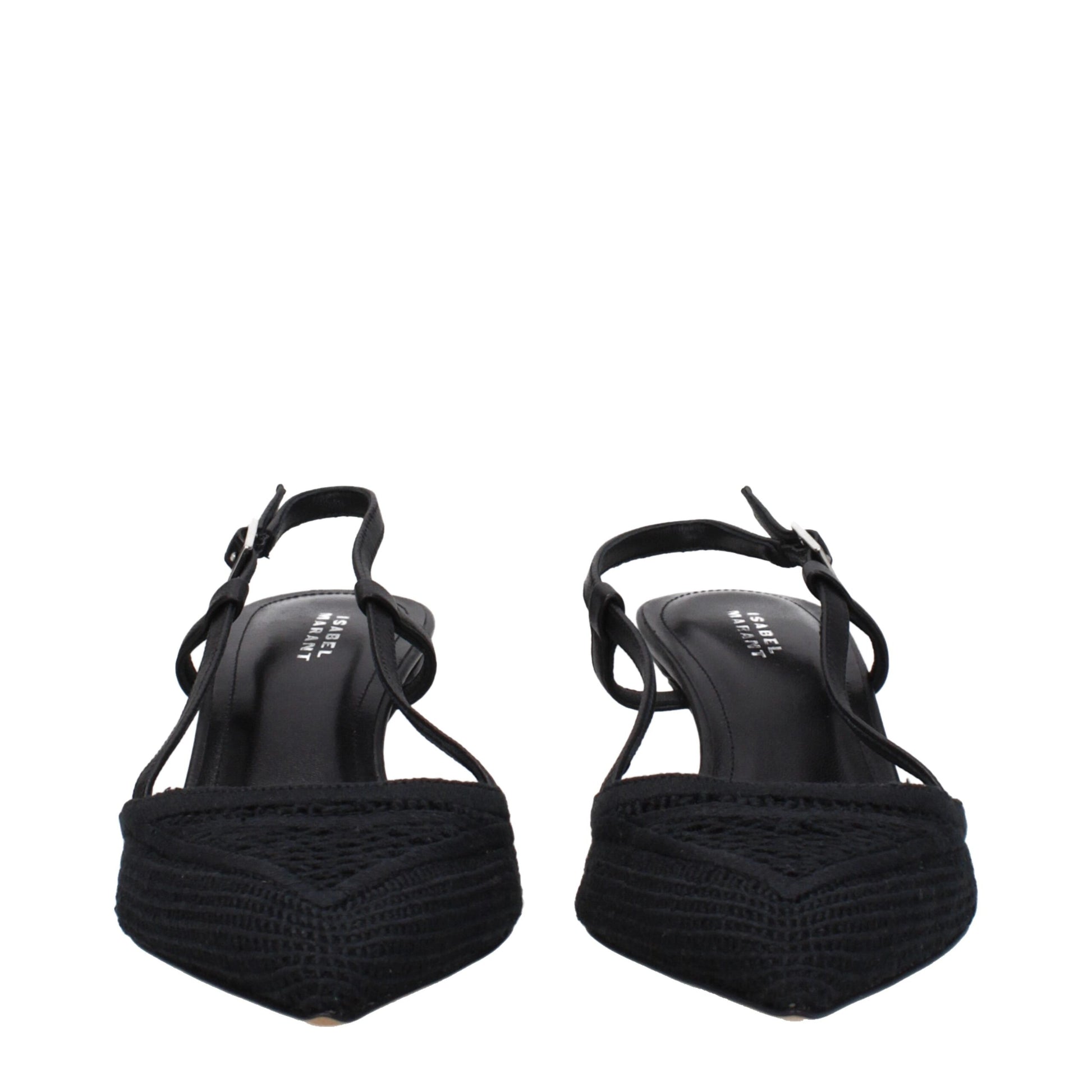 Isabel Marant Black Fabric Sandal