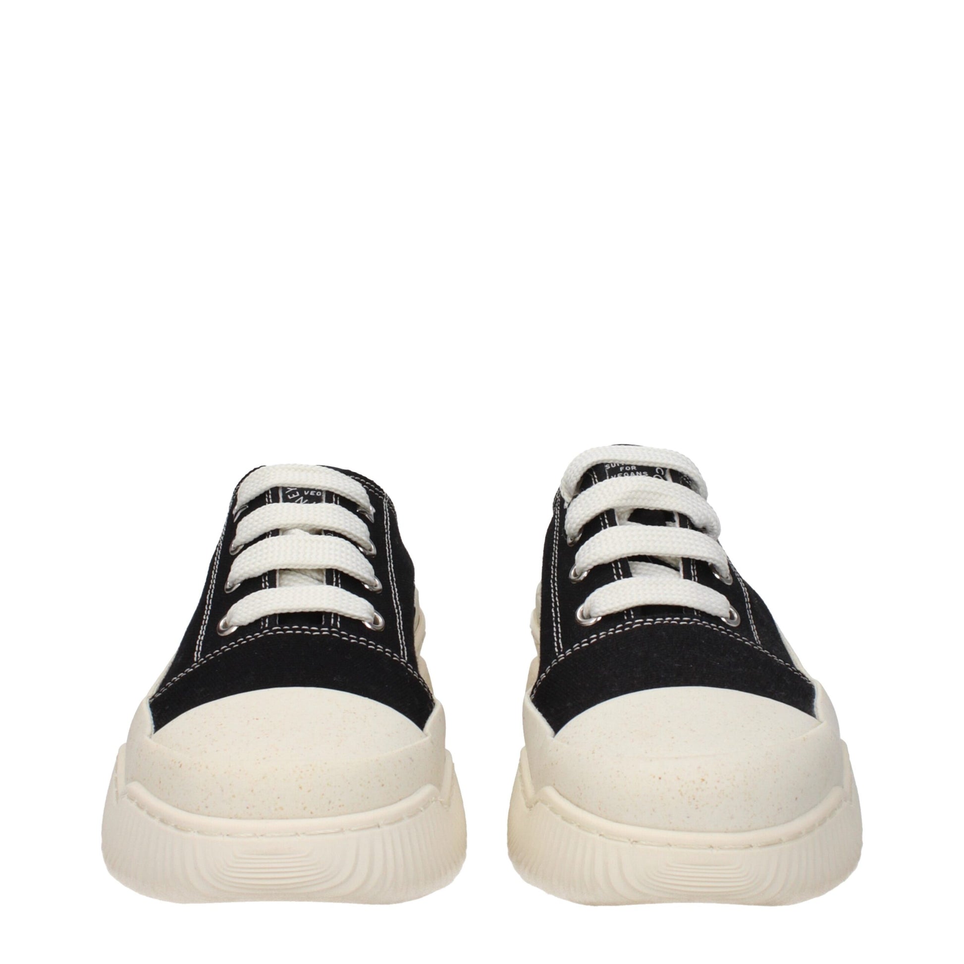 Stella McCartney Black Fabric Sneakers