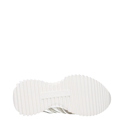 Moncler Beige Fabric Sneakers