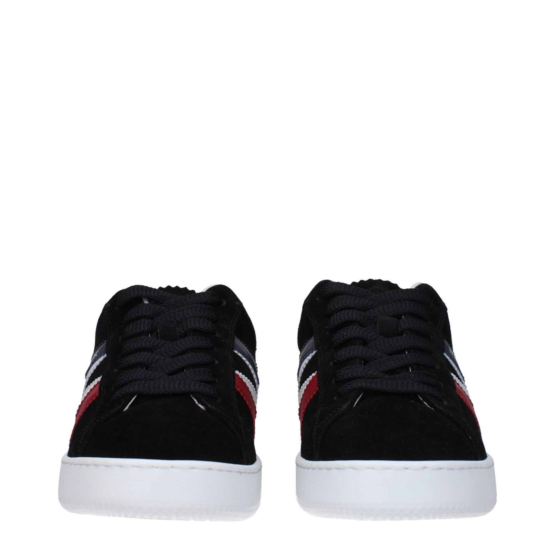 Moncler Black Leather Sneakers - Elevate Your Footwear Game