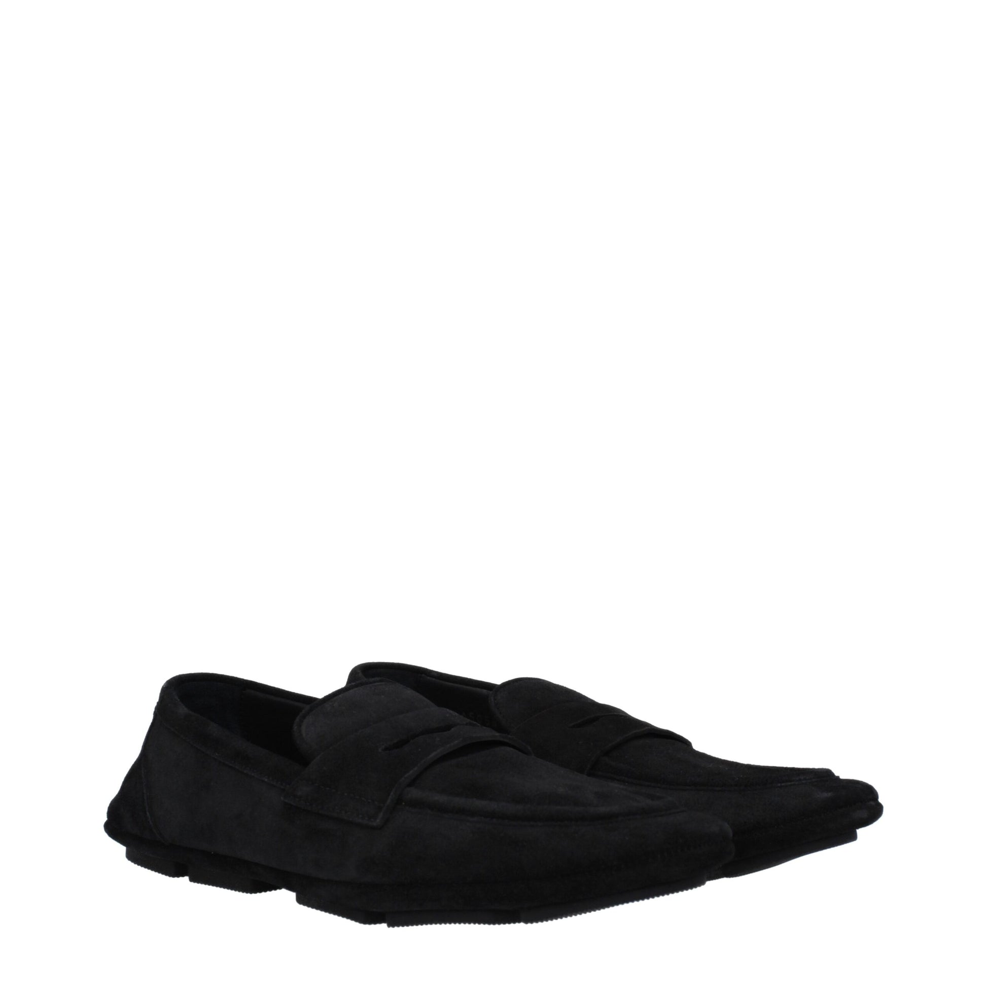Dolce & Gabbana Black Leather Loafer