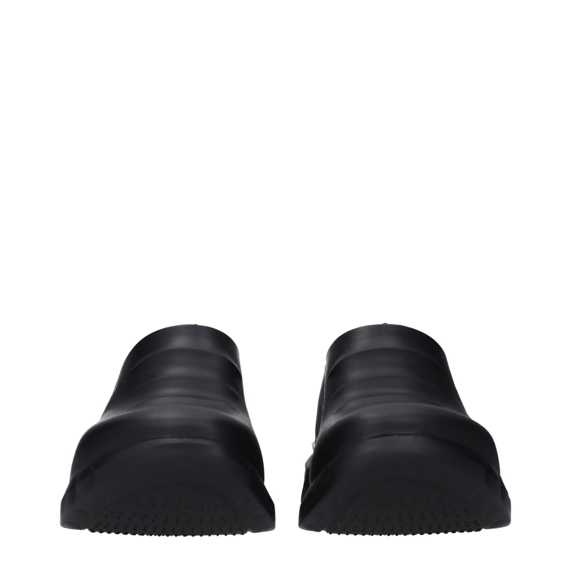 Givenchy Black Rubber Clogs