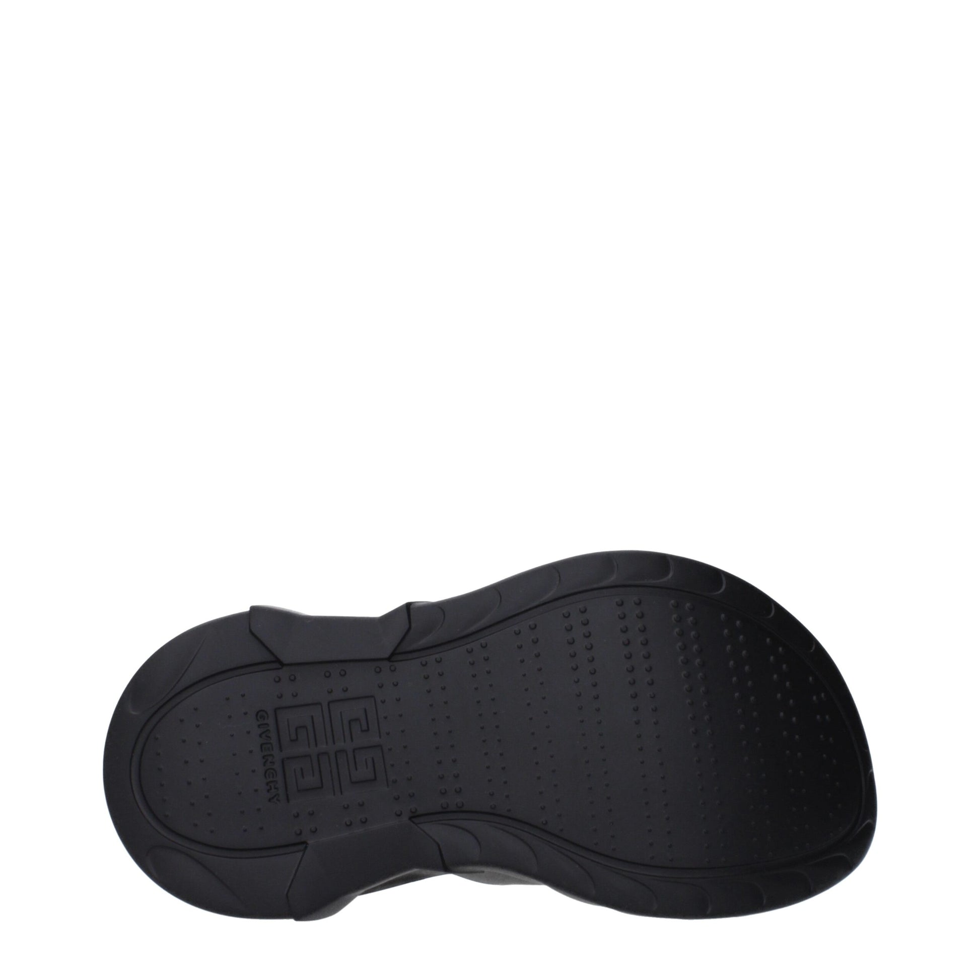 Givenchy Black Rubber Clogs