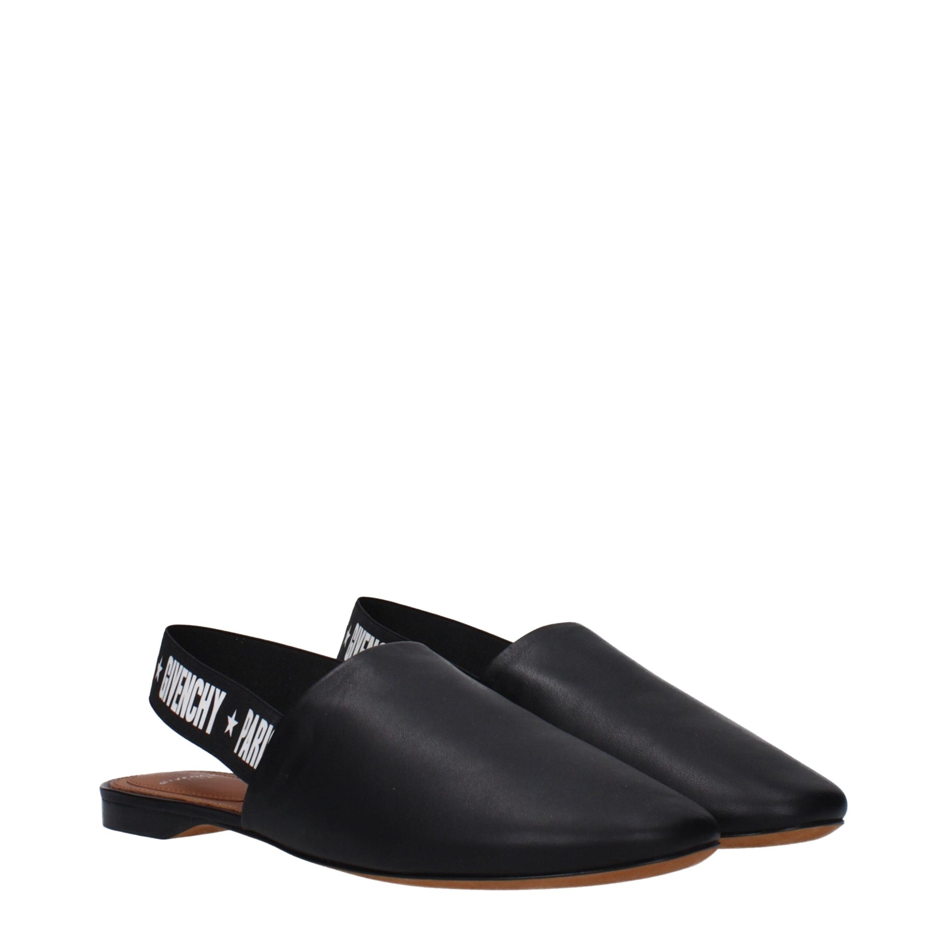Givenchy Black Leather Sandal - Elegant Casual Footwear