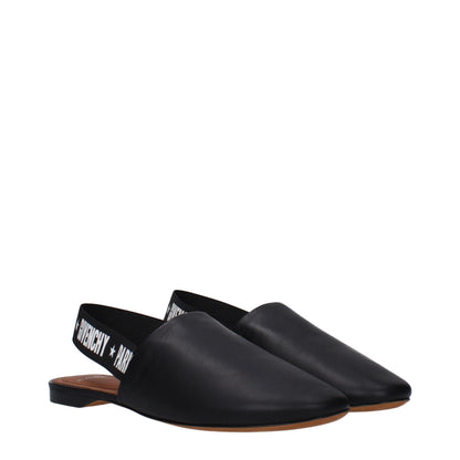 Givenchy Black Leather Sandal - Elegant Casual Footwear