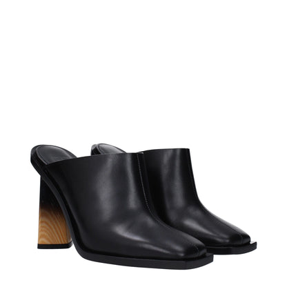 Givenchy Black Leather Sandal