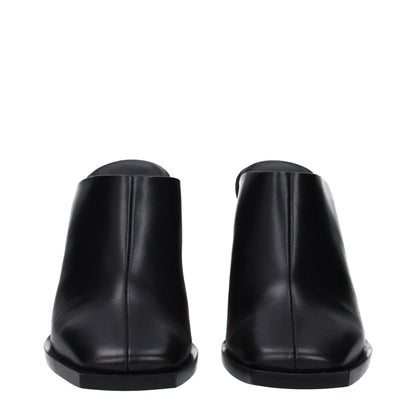 Givenchy Black Leather Sandal