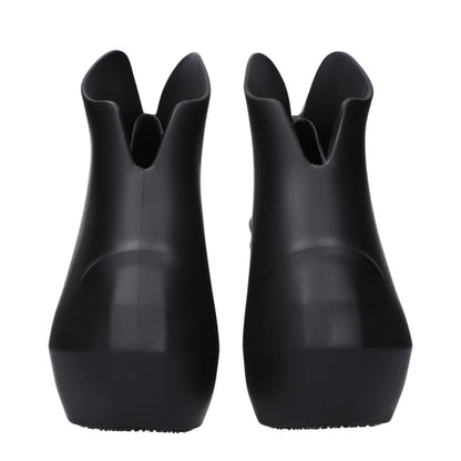 Givenchy Black Cotton Wedge