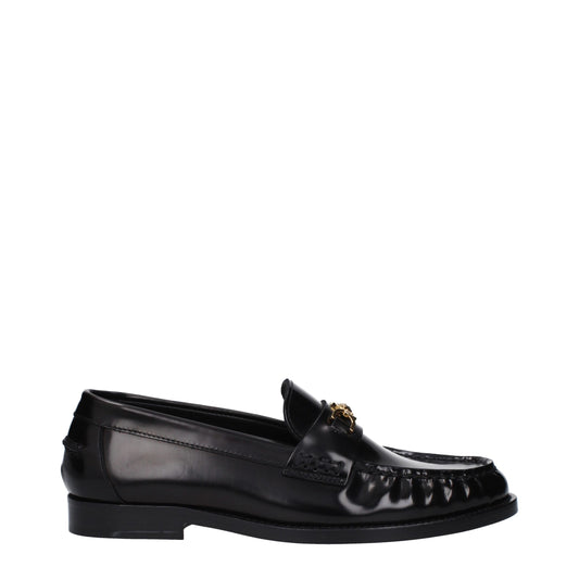 Versace Black Leather Loafer – A Statement of Luxury and Style