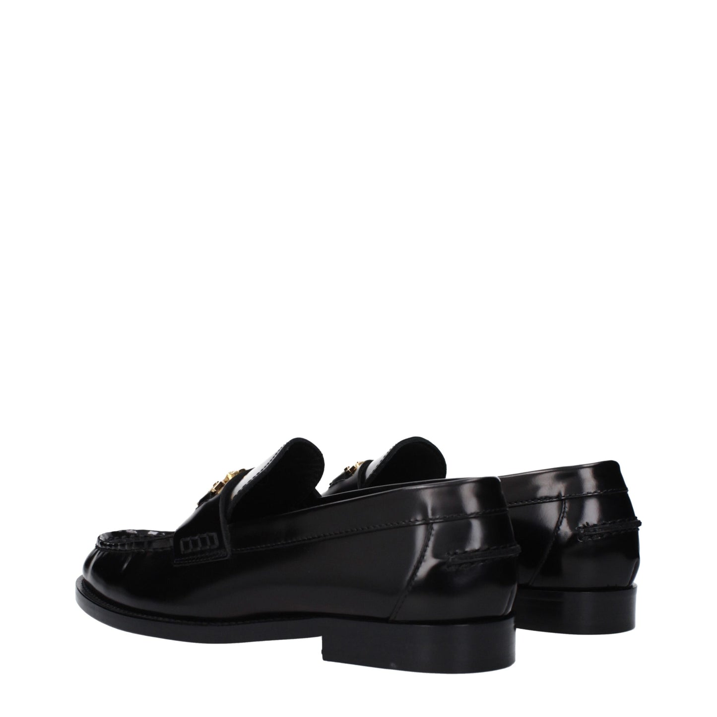 Versace Black Leather Loafer – A Statement of Luxury and Style