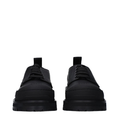 Marni Black Leather Sneakers