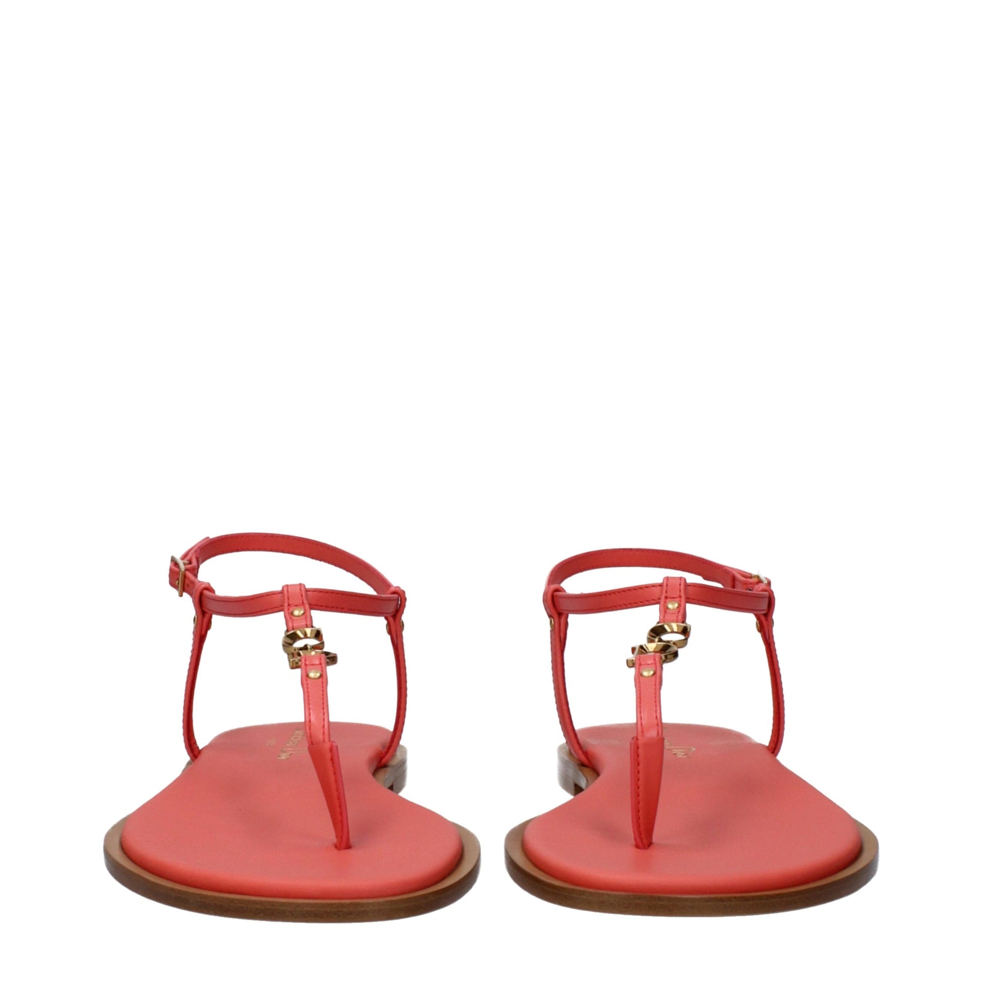 Christian Dior Pink Leather Flip-Flop Sandal