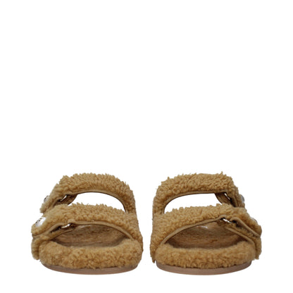 Jimmy Choo Brown Fabric Slipper - Chic Elegance for Every Occasion