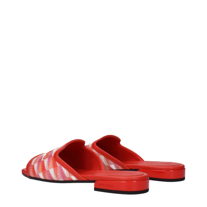 Jimmy Choo Orange Leather Flat Sandals - Effortlessly Elegant Comfort