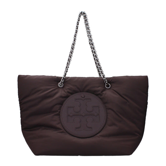 Tory Burch Purple Fabric Shoulder Bag - Casual Large Tote
