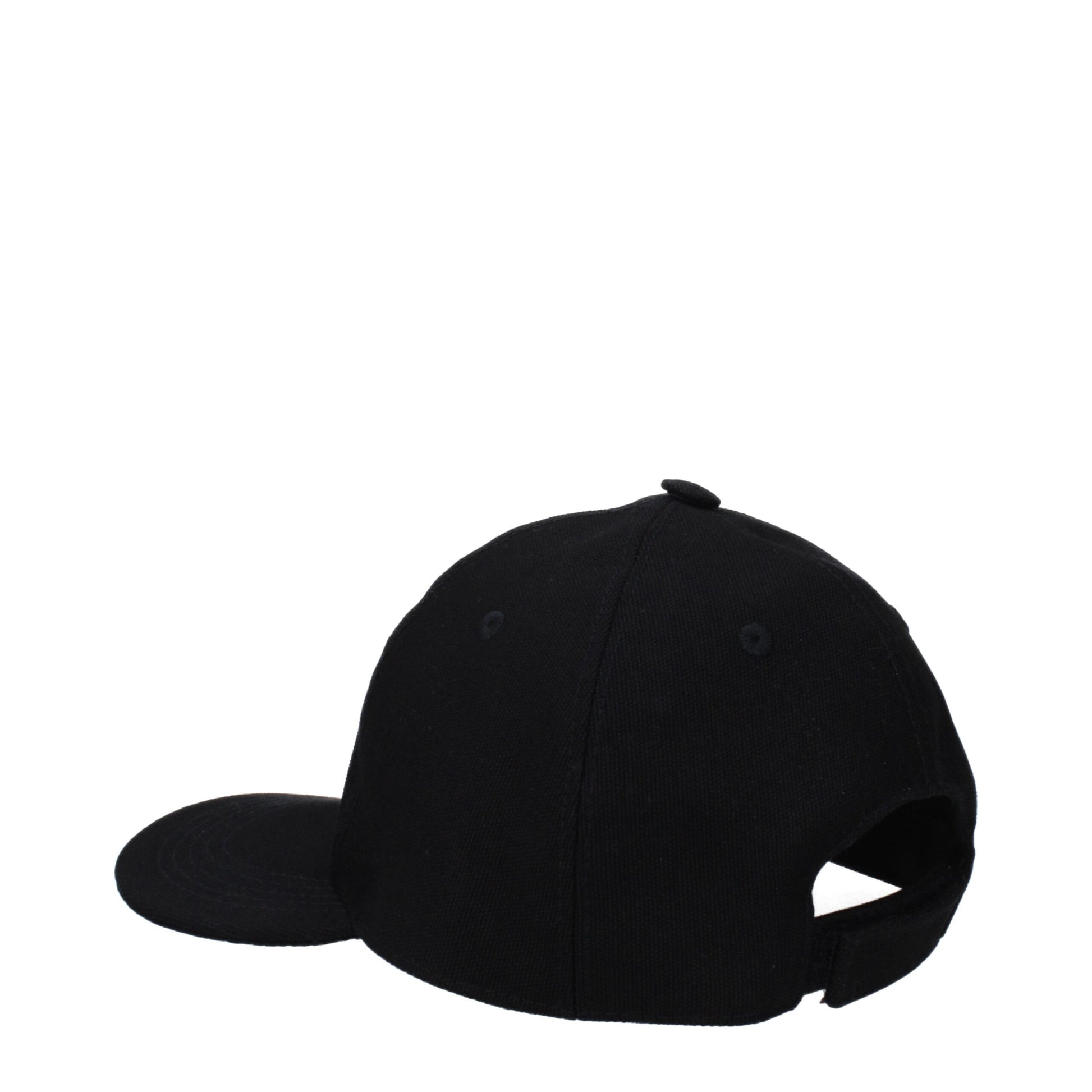 Stella McCartney Black Cotton Cap