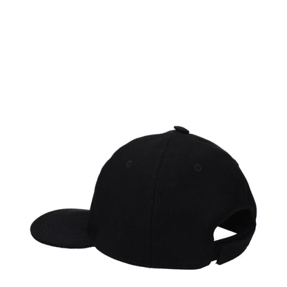 Stella McCartney Black Cotton Cap