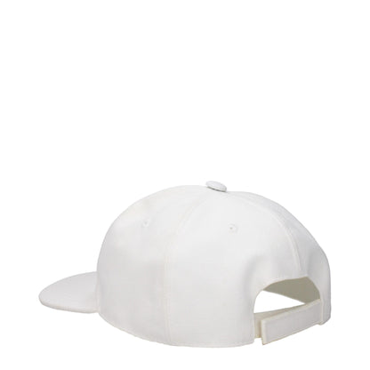 Stella McCartney White Cotton Cap
