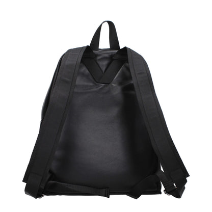 Valentino Garavani Black Leather Backpack