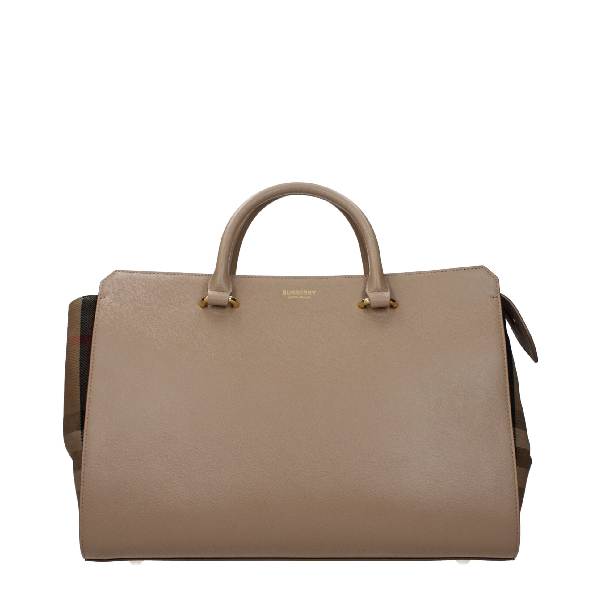 Burberry Beige Leather Handbag - A Versatile Essential