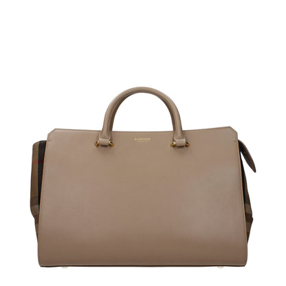 Burberry Beige Leather Handbag - A Versatile Essential