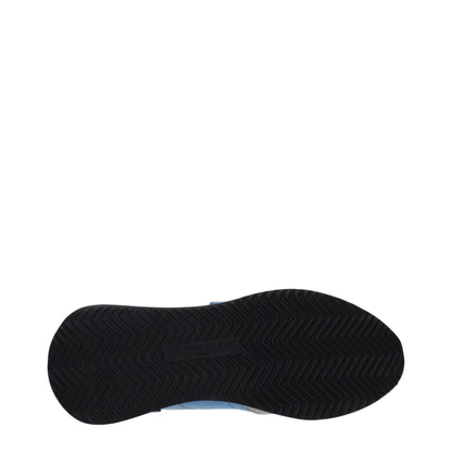 Philippe Model Blue Fabric Sneakers