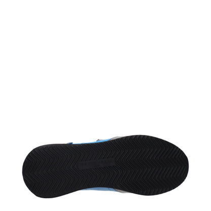 Philippe Model Blue Fabric Sneakers