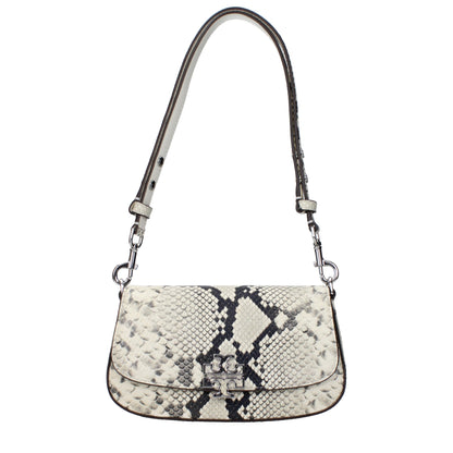 Tory Burch White Leather Shoulder Bag