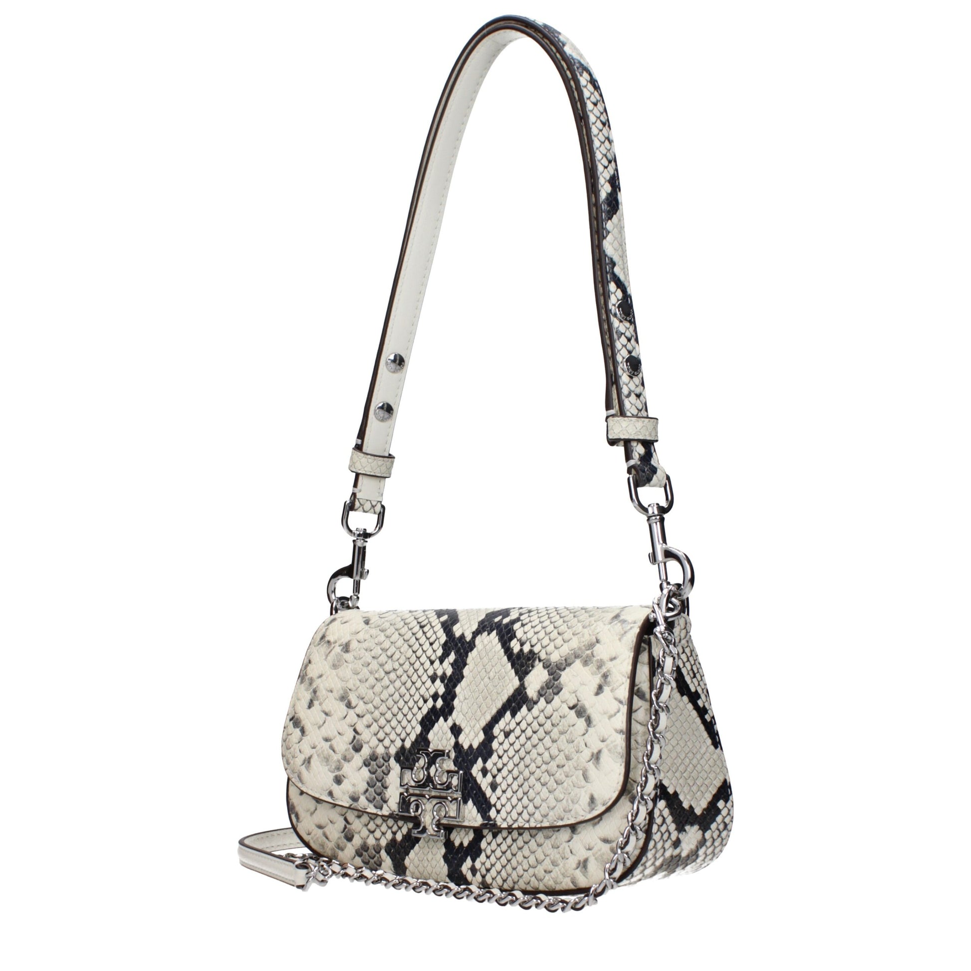 Tory Burch White Leather Shoulder Bag