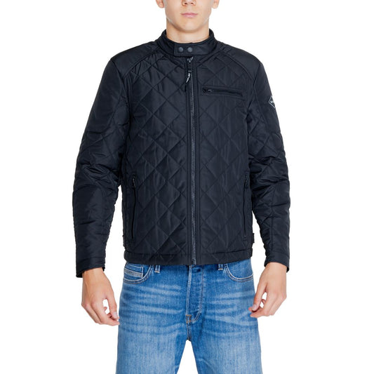 Replay Black Polyamide Jacket & Coat