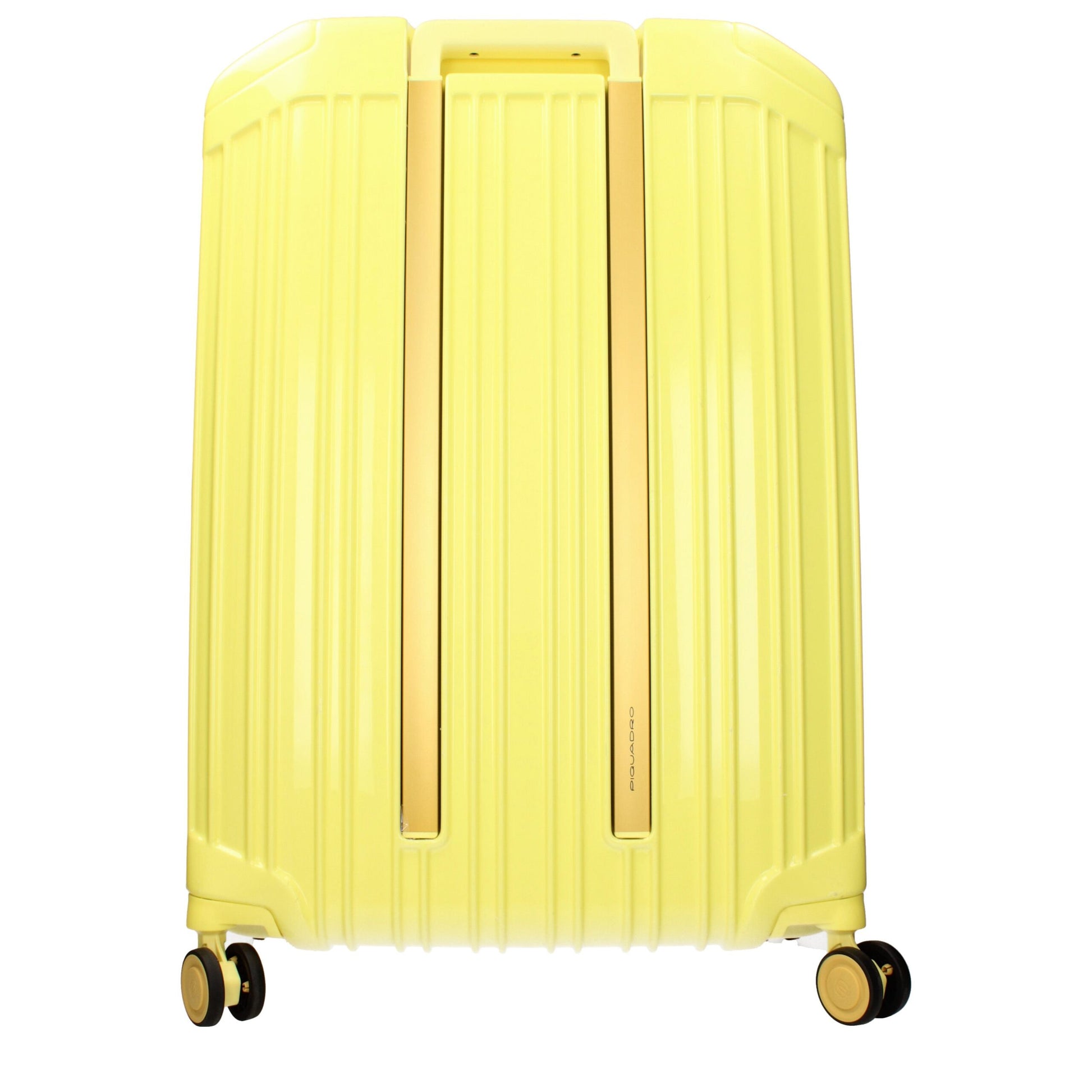 Piquadro Yellow Polycarbonate Trolley