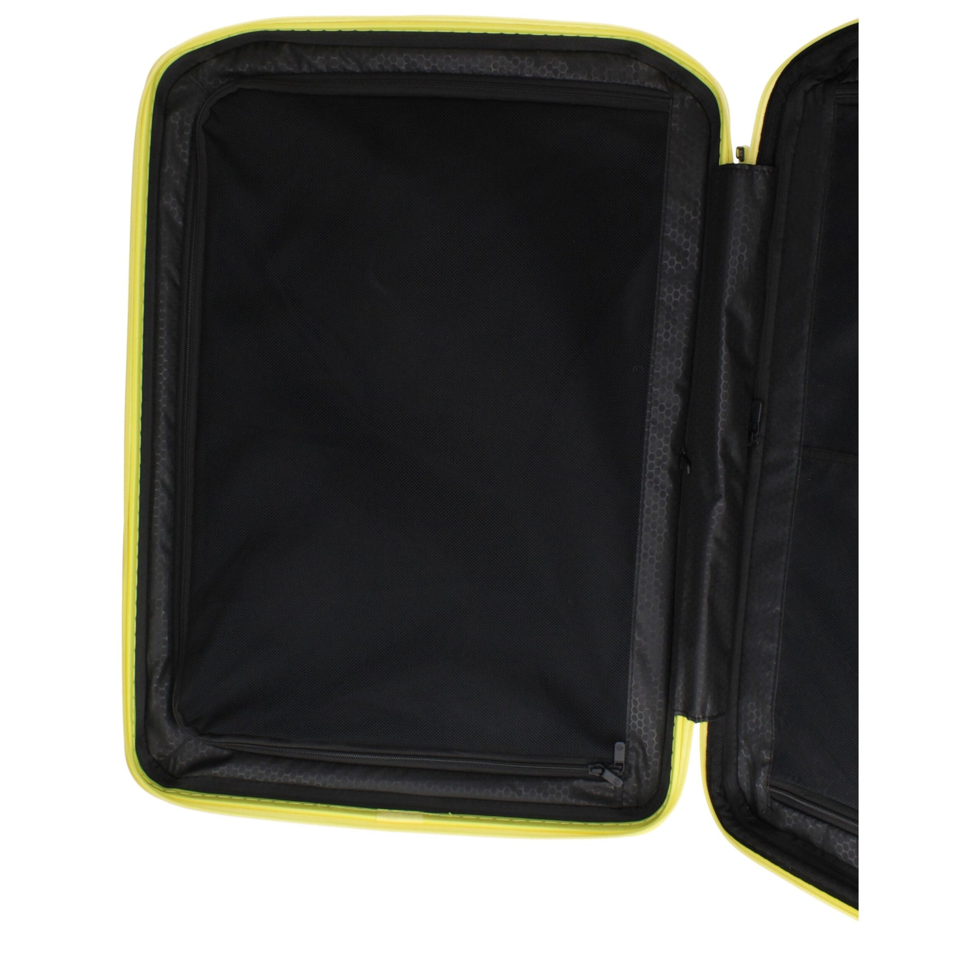 Piquadro Yellow Polycarbonate Trolley