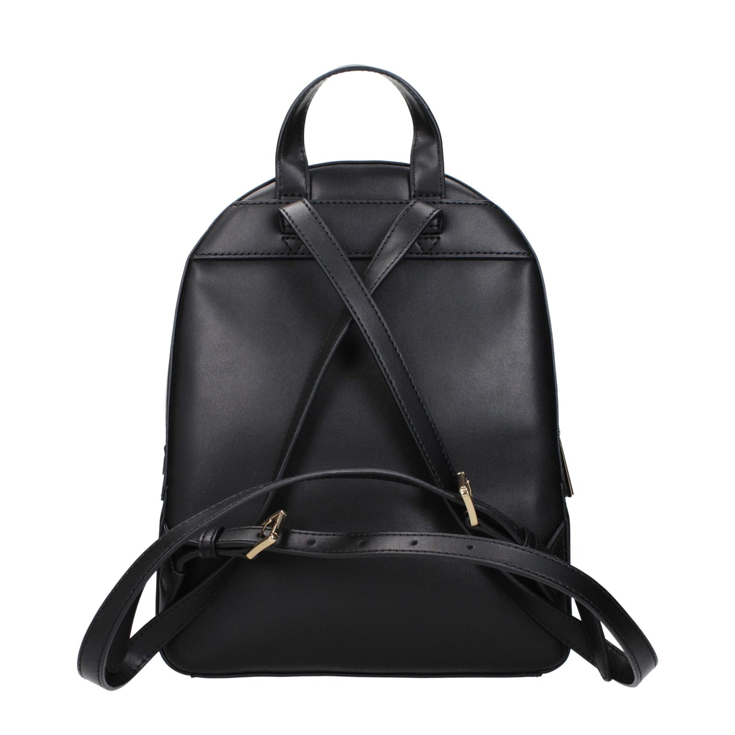 Michael Kors Black Leather Backpack