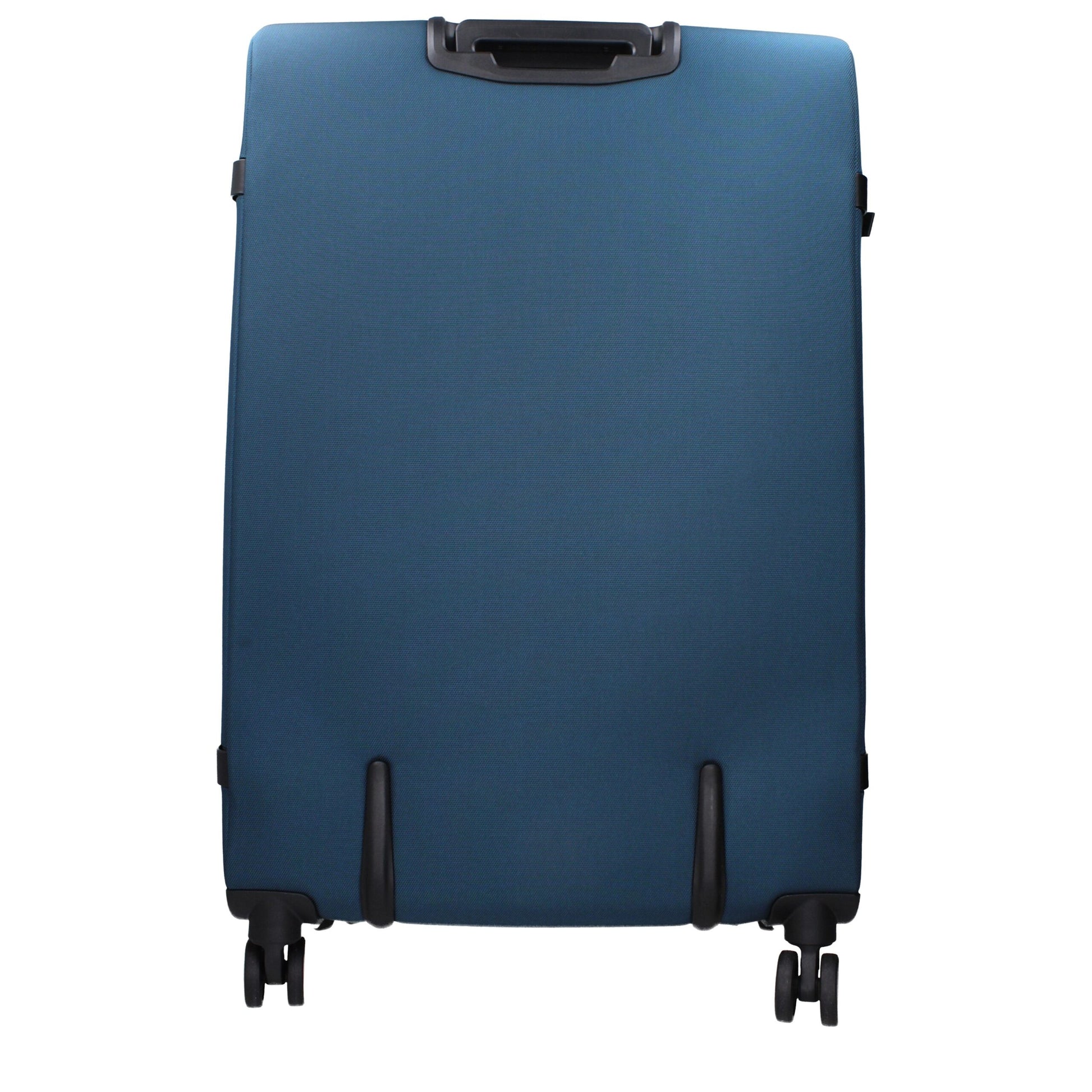 Piquadro Blue Fabric Trolley Luggage
