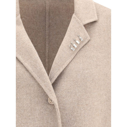 Ermanno Scervino Elegant Wool Coat