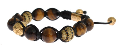  - Chic Multicolor CZ & Tigers Eye Bracelet