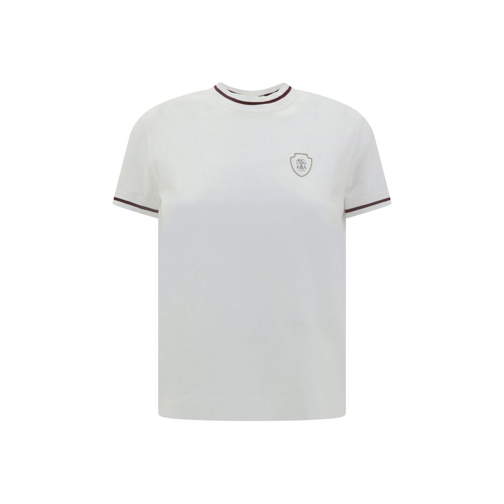Brunello Cucinelli Elegant Logoed T-Shirt