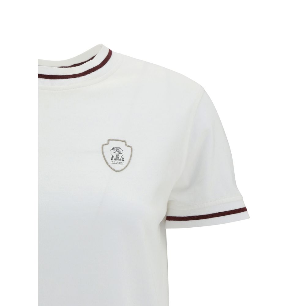 Brunello Cucinelli Elegant Logoed T-Shirt