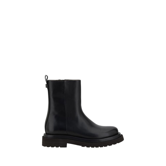 Brunello Cucinelli Leather Ankle Boots - Timeless Elegance and Comfort