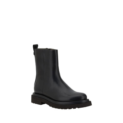 Brunello Cucinelli Leather Ankle Boots - Timeless Elegance and Comfort