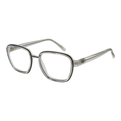 Guess Transparent Men’s Optical Frames – Trapezium Shape, 53mm
