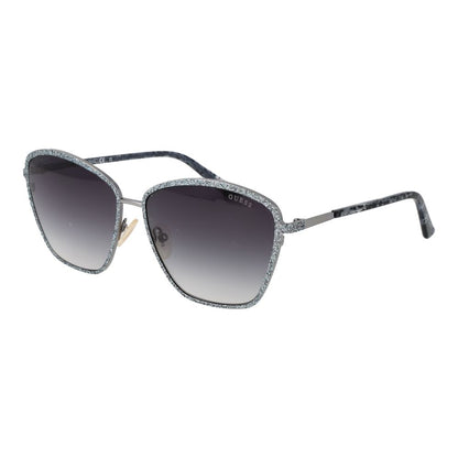 Guess Women’s Fashion Sunglasses – Black Full-Rim, 61mm