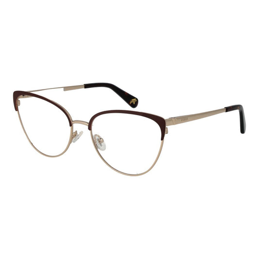 Guess Unisex Optical Glasses – Brown Full-Rim Frames, 56mm